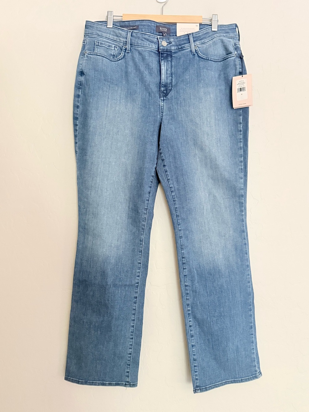 NYDJ NWT Women's Marilyn Straight Leg Jeans in Stargazer Size 16 Lift Tuck